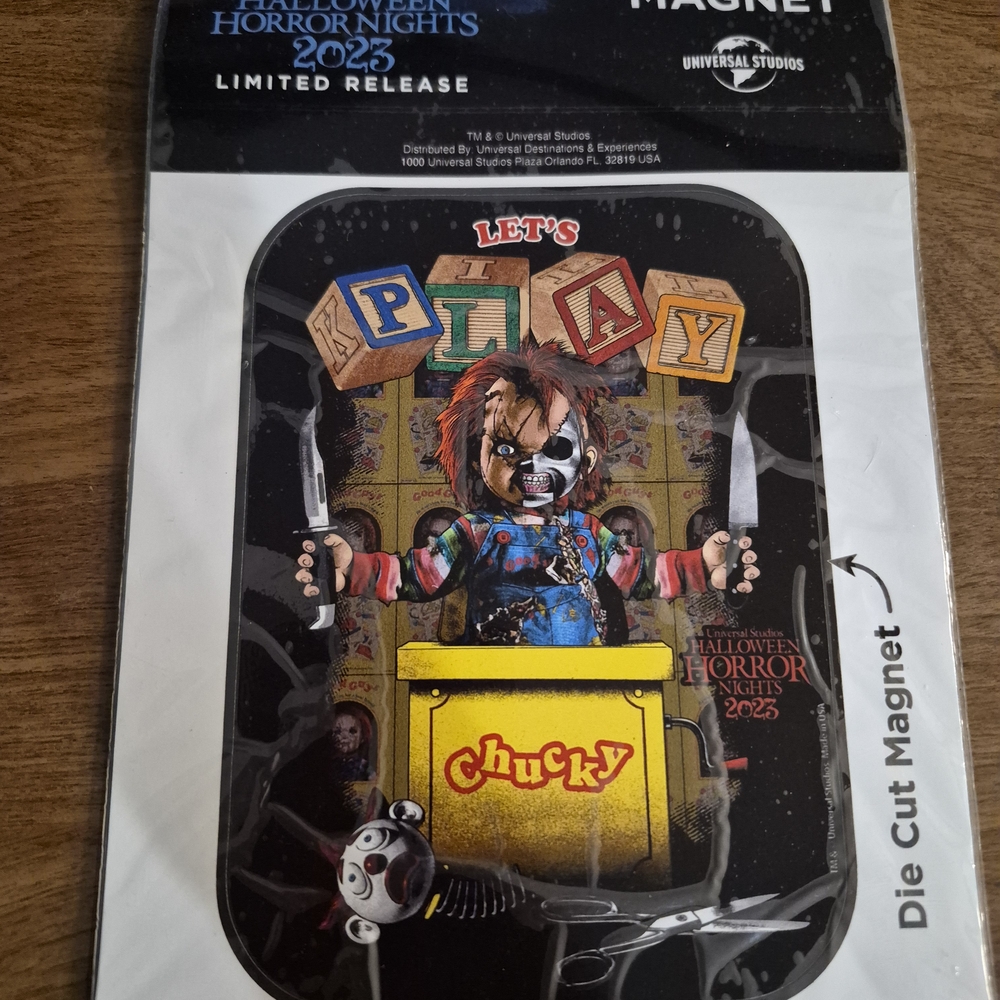 Universal Studios Chucky Magnet